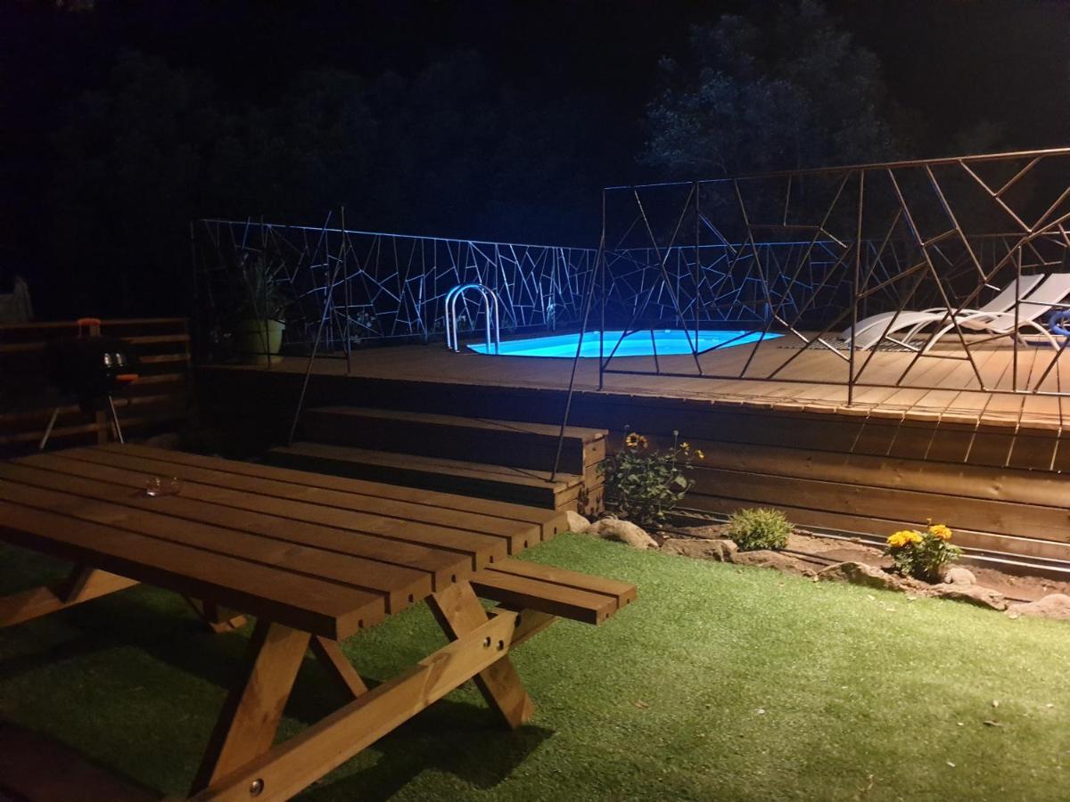 Domaine U Filanciu - Casa Ghjulia - Centru Di Corsica Villa Moltifao Exteriör bild